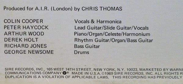 Climax Blues Band : The Climax Chicago Blues Band (LP, Album, RE)