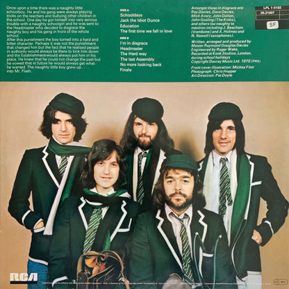 The Kinks : The Kinks Present Schoolboys In Disgrace (LP, Album, RE, Gat)