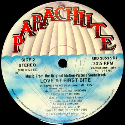 Pat Hodges / Unknown Artist : Music From The Original Motion Picture Soundtrack "Love At First Bite" (12", Promo)