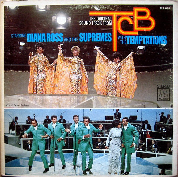 The Supremes With The Temptations : The Original Soundtrack From TCB (LP, Album)