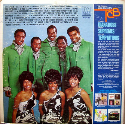 The Supremes With The Temptations : The Original Soundtrack From TCB (LP, Album)