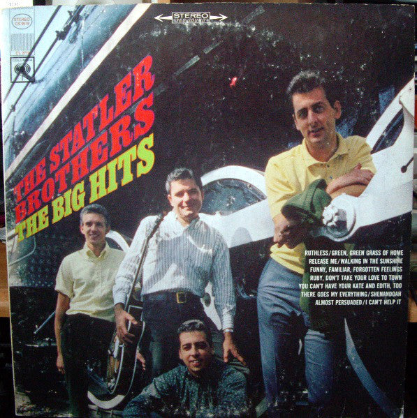 The Statler Brothers : Sing The Big Hits (LP, Album, RE)