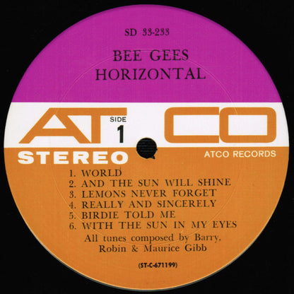 Bee Gees : Horizontal (LP, Album, Ter)