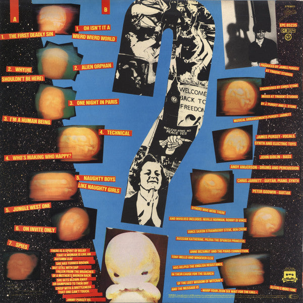 Jimmy Pursey : Alien Orphan (LP, Album)