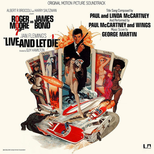 Various : Live And Let Die (Original Motion Picture Soundtrack) (LP, Album, Ter)