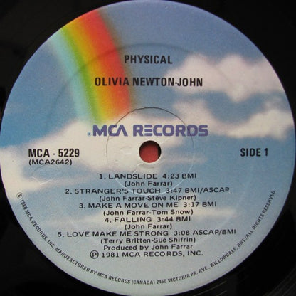 Olivia Newton-John : Physical (LP, Album, Gat)