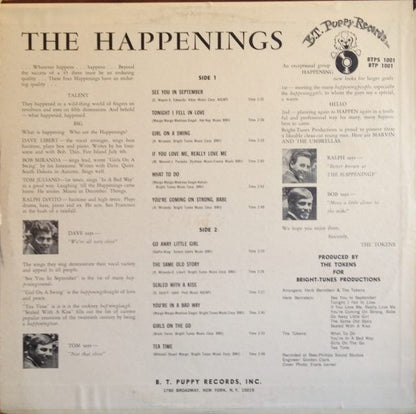 The Happenings : The Happenings (LP, Album)