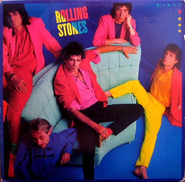 The Rolling Stones : Dirty Work (LP, Album, Pit)