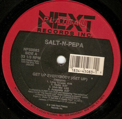 Salt 'N' Pepa : Get Up Everybody (12")