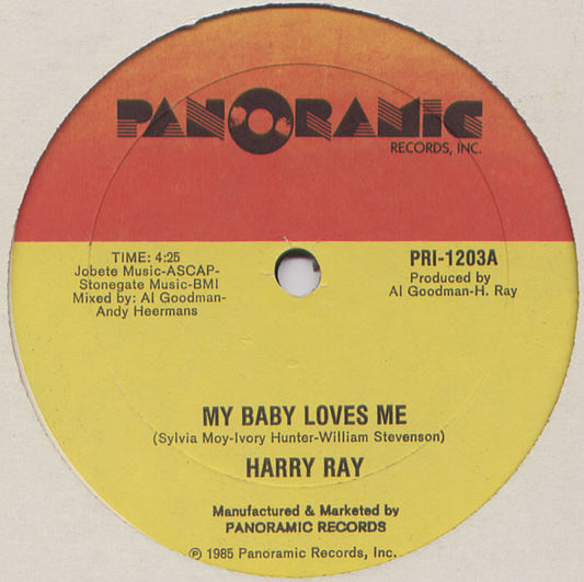 Harry Ray : My Baby Loves Me (12")