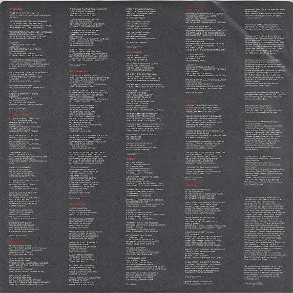 Rush : Hold Your Fire (LP, Album, Hub)