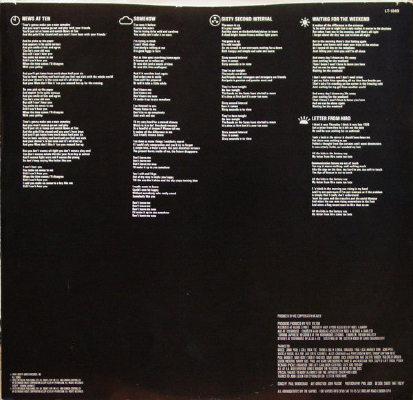 The Vapors : New Clear Days (LP, Album, All)