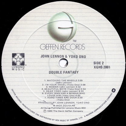 John Lennon & Yoko Ono : Double Fantasy (LP, Album)