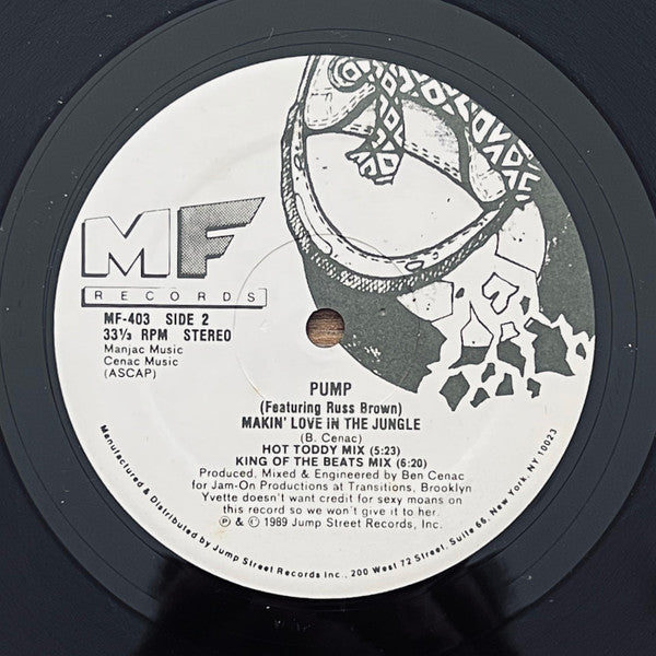Pump (3) Featuring Russ Brown : Makin' Love In The Jungle (12")