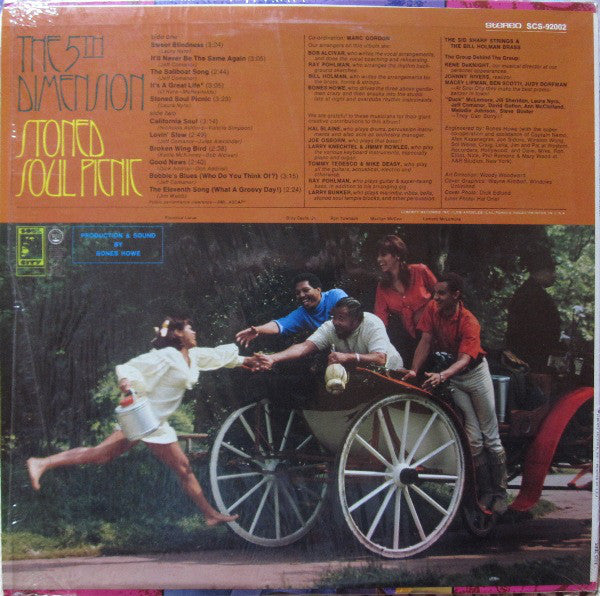 The Fifth Dimension : Stoned Soul Picnic (LP, Album, Res)
