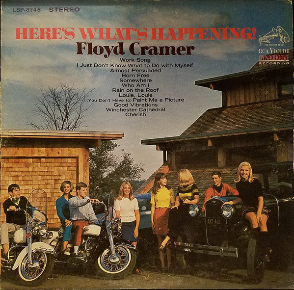 Floyd Cramer : Here's What's Happening! (LP, Album)