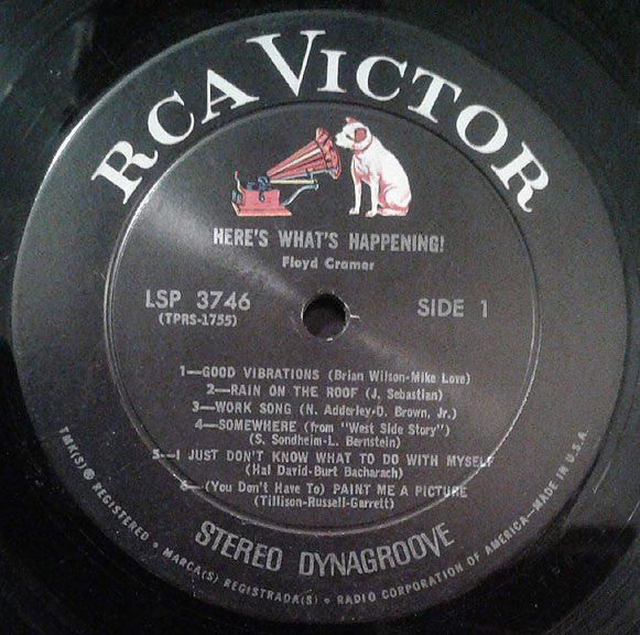 Floyd Cramer : Here's What's Happening! (LP, Album)