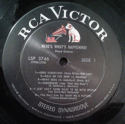 Floyd Cramer : Here's What's Happening! (LP, Album)