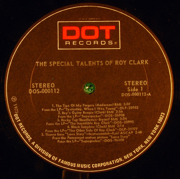 Roy Clark : The Special Talents Of Roy Clark (LP, Album, Comp)