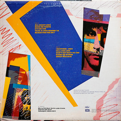 Billy Squier : Signs Of Life (LP, Album, Club, RCA)