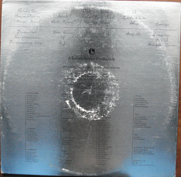 Peggy Lee : Mirrors (LP, Album)