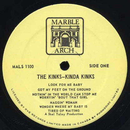 The Kinks : Kinda Kinks (LP, Album, RE)