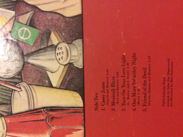 The Grateful Dead : The Best Of The Grateful Dead: Skeletons From The Closet (LP, Comp, RP, Win)