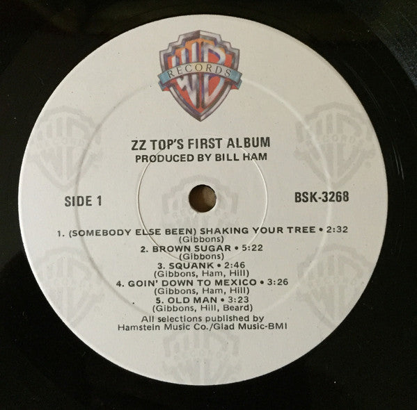 ZZ Top : First Album (LP, Album, RE, Spe)
