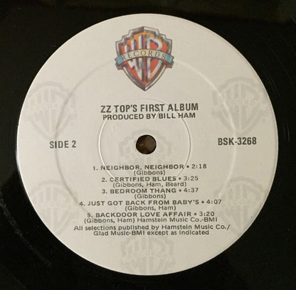 ZZ Top : First Album (LP, Album, RE, Spe)