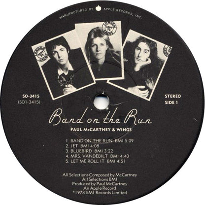 Paul McCartney & Wings* : Band On The Run (LP, Album)