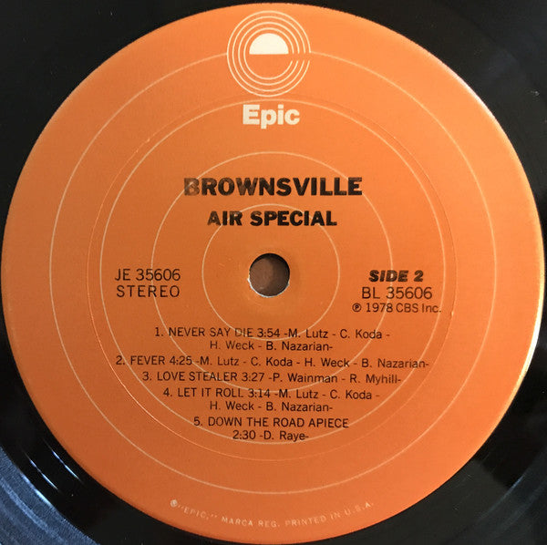 Brownsville Station : Air Special (LP, Ter)