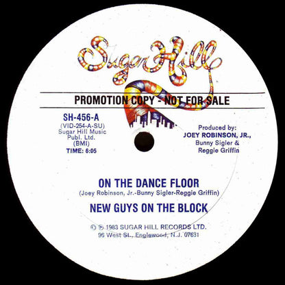New Guys On The Block : On The Dance Floor (12", Promo)