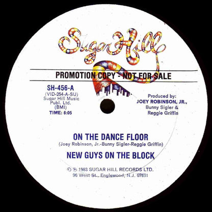 New Guys On The Block : On The Dance Floor (12", Promo)