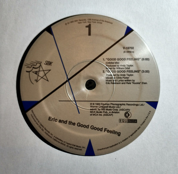 Eric And The Good Good Feeling : Good Good Feeling (12")
