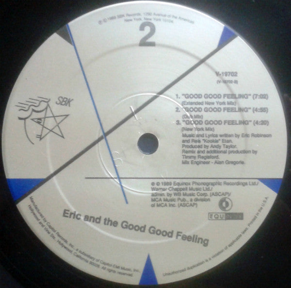 Eric And The Good Good Feeling : Good Good Feeling (12")