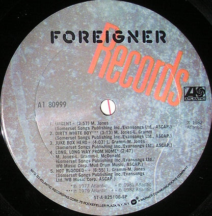 Foreigner : Records (LP, Comp, Club, Gat)