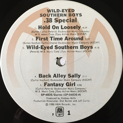 38 Special (2) : Wild-Eyed Southern Boys (LP, Album, Ter)