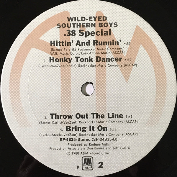 38 Special (2) : Wild-Eyed Southern Boys (LP, Album, Ter)