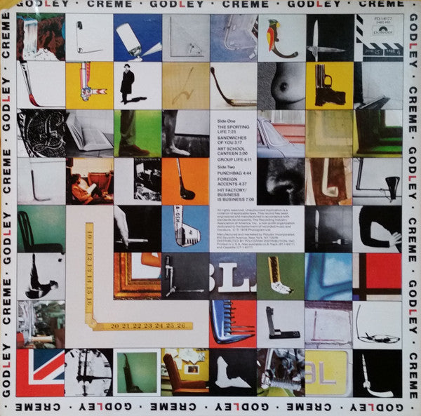 Godley & Creme : L (LP, Album, PRC)