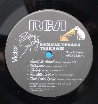 Ellen Shipley : Breaking Through The Ice Age (LP, Album, Ind)