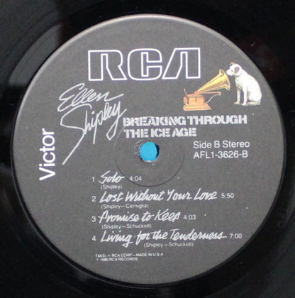 Ellen Shipley : Breaking Through The Ice Age (LP, Album, Ind)