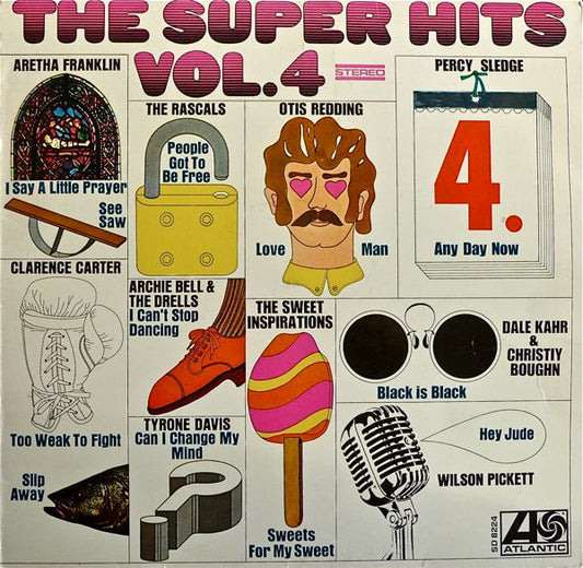 Various : The Super Hits Vol. 4 (LP, Comp)