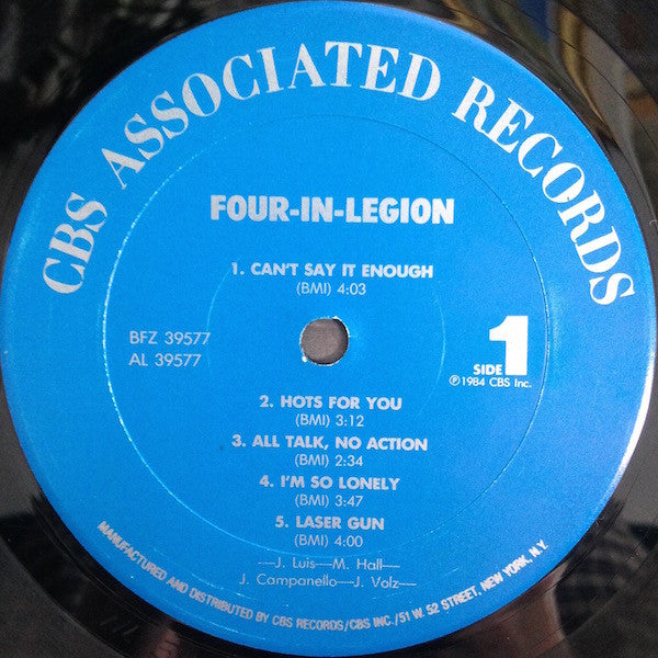 Four-In-Legion : Four-In-Legion (LP, Album)