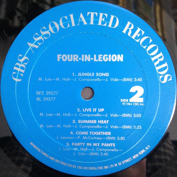 Four-In-Legion : Four-In-Legion (LP, Album)