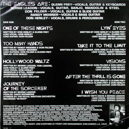 Eagles : One Of These Nights (LP, Album, RI)
