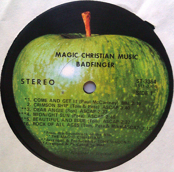 Badfinger : Magic Christian Music (LP, Album, Scr)