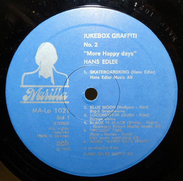 Hans Edler : Jukebox Graffiti No. 2 (LP, Album)