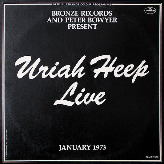 Uriah Heep : Uriah Heep Live (2xLP, Album, San)