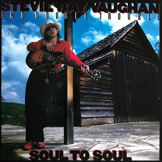 Stevie Ray Vaughan & Double Trouble : Soul To Soul (LP, Album, RE, 180)