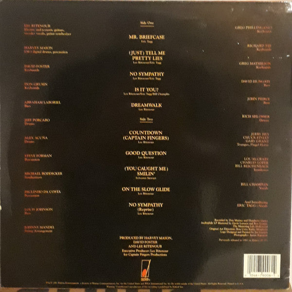 Lee Ritenour : Rit (LP, Album)